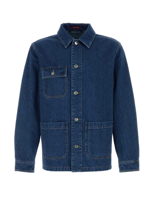 Back Logo Printing Denim Jacket