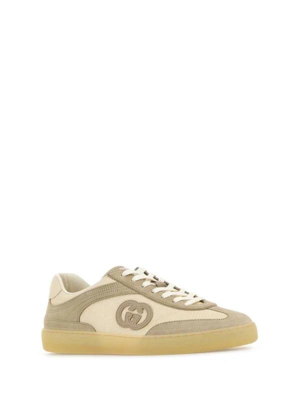 Interlocking G Suede Low-top Sneakers - Image 2