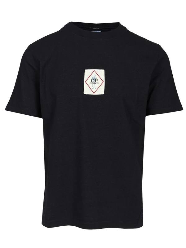 Logo Patch Cotton T-Shirt