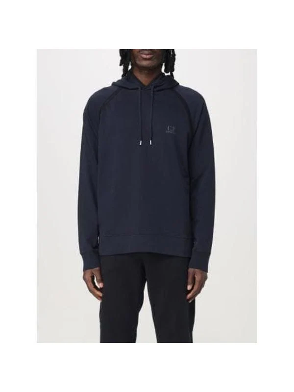 Chest Logo Drawstring Hood