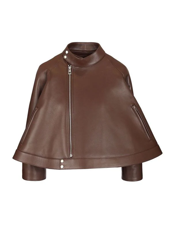 A-Line Leather Jacket