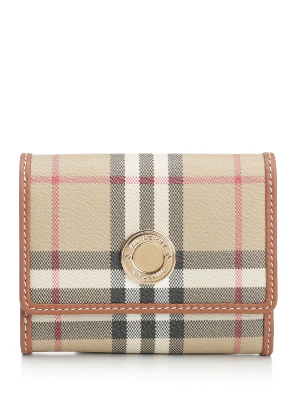 Classic Check Pattern Wallet