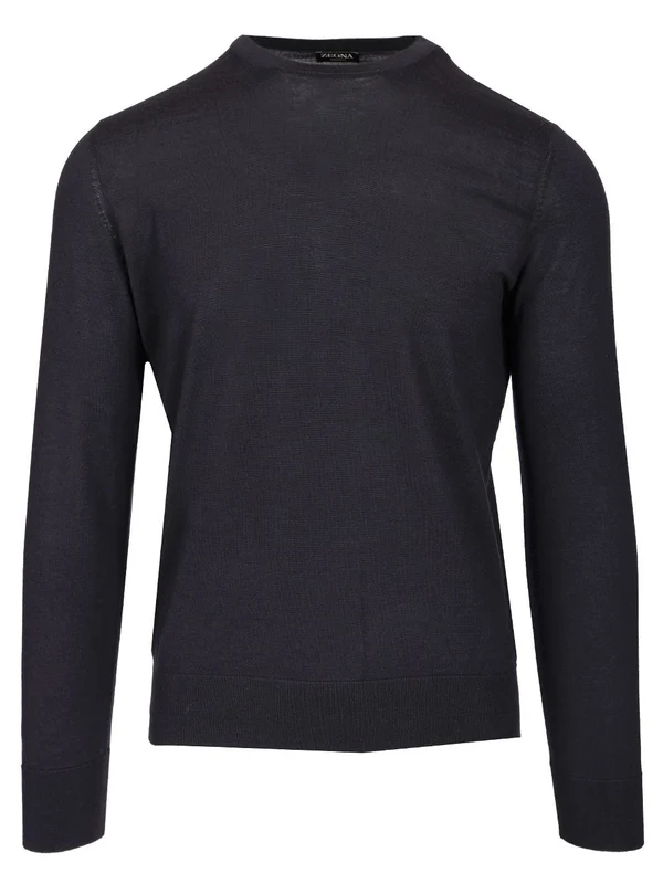 Cashmere Silk Crewneck Knit