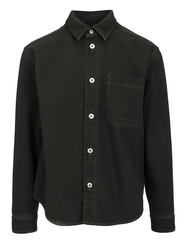Patch Pocket Denim Shirt