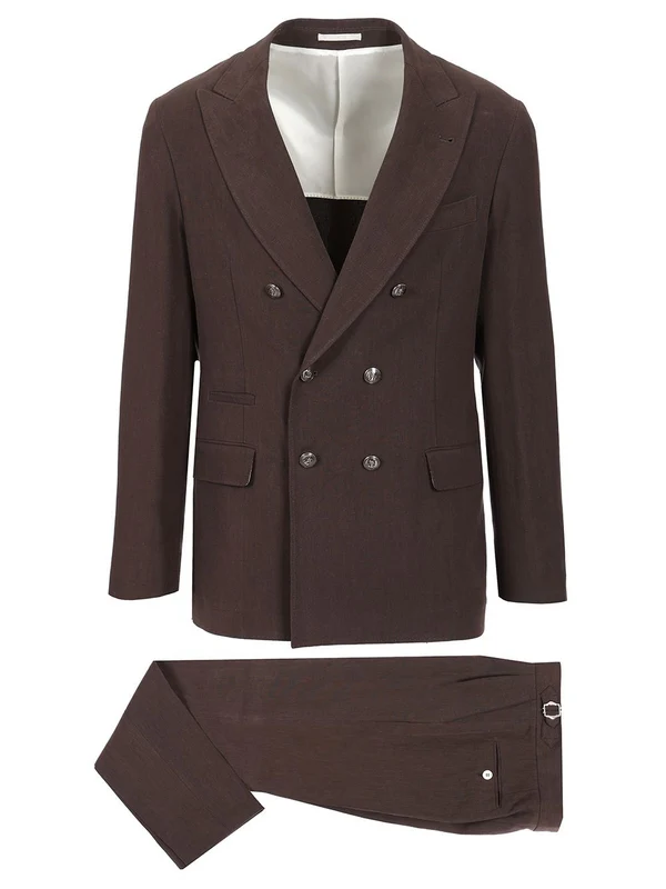 Leisure Fit Linen Suit