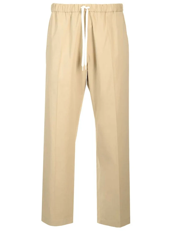 Drawstring Cotton Trousers