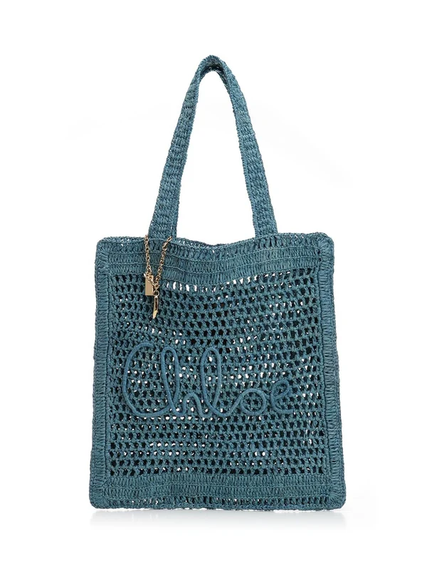 Estate Banana Raffia Tote Bag