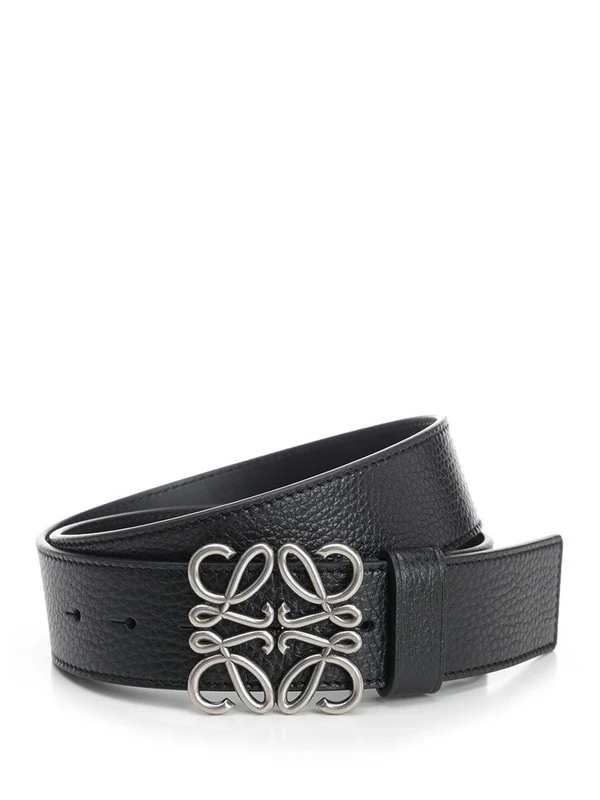 Anagram Leather Belt