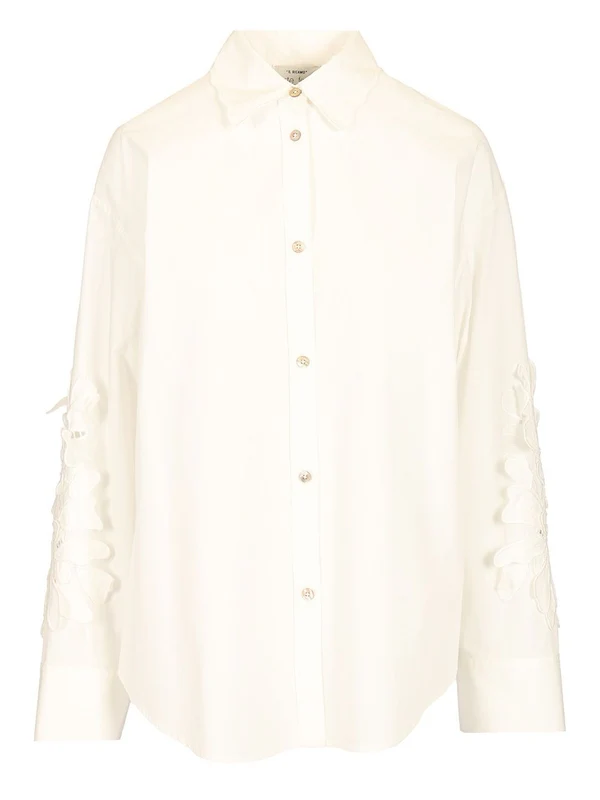 Embroidered Oversized Shirt