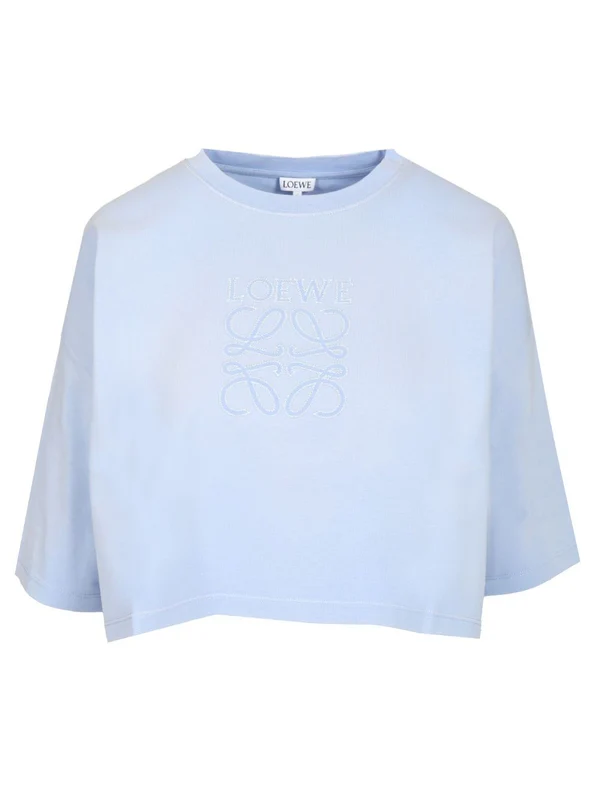 Anagram Crop Short Sleeve T-shirt