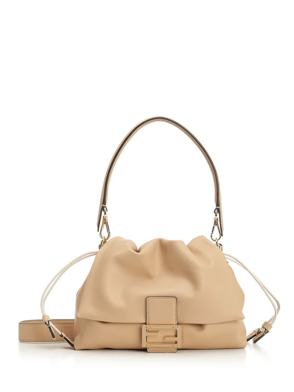 MAMMA Baguette Medium Leather Shoulder Bag