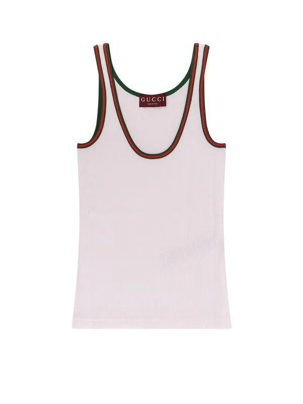 Web Detail Sleeveless Top