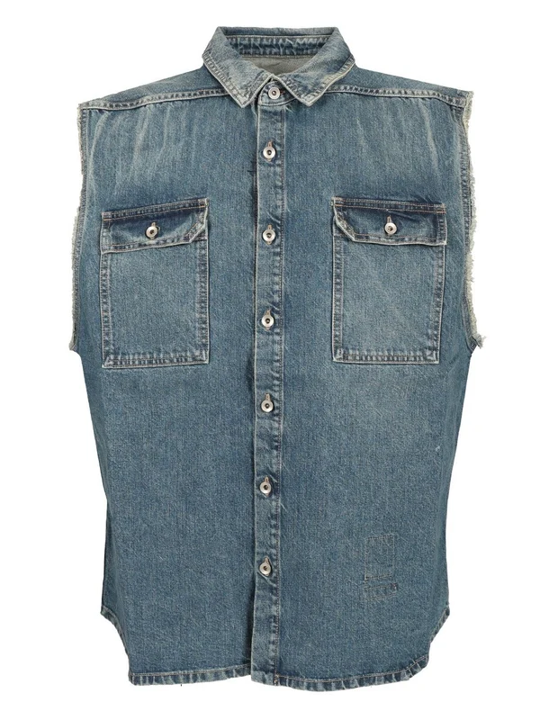 TOMMY Jumbo Sleeveless Denim Shirt