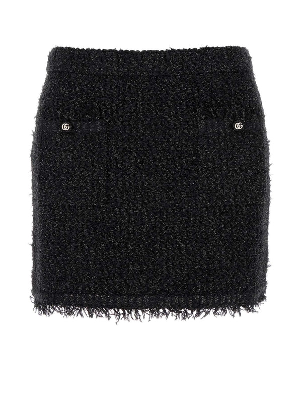 GG Logo Charm Mini Skirt