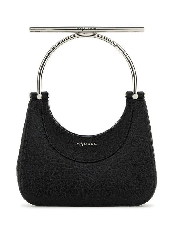 Crossbar Leather Mini Tote Bag