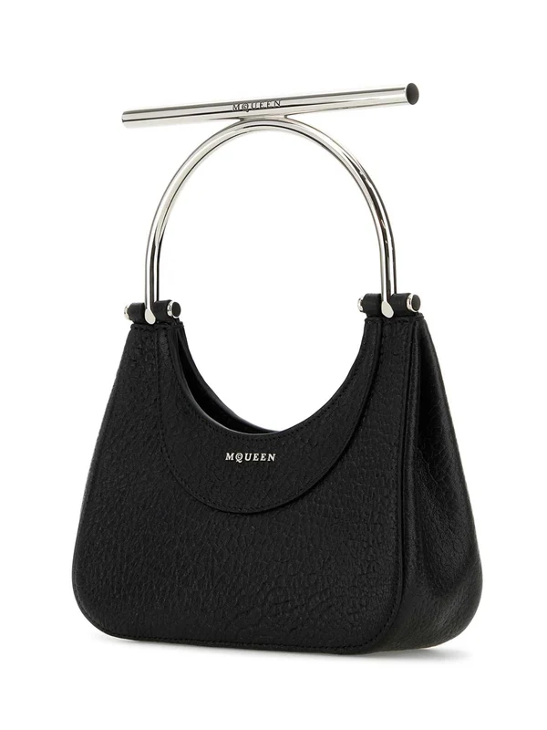 Crossbar Leather Mini Tote Bag - Image 2