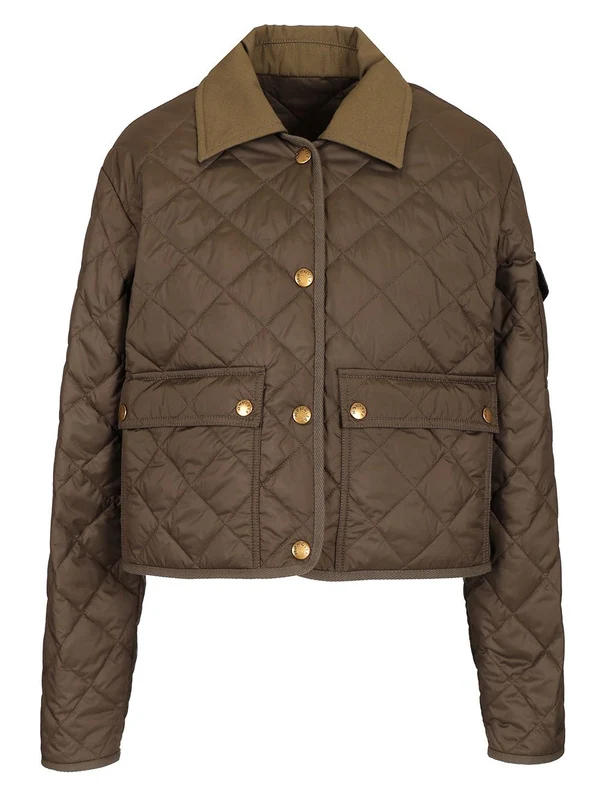 Chitre Logo Patch Quilted Jacket