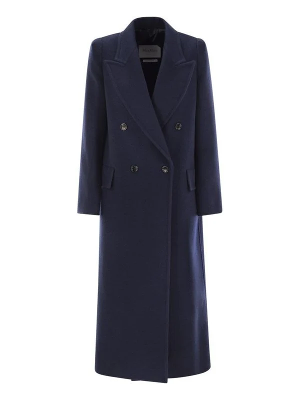 Double Breasted Wool Cashmere Coat