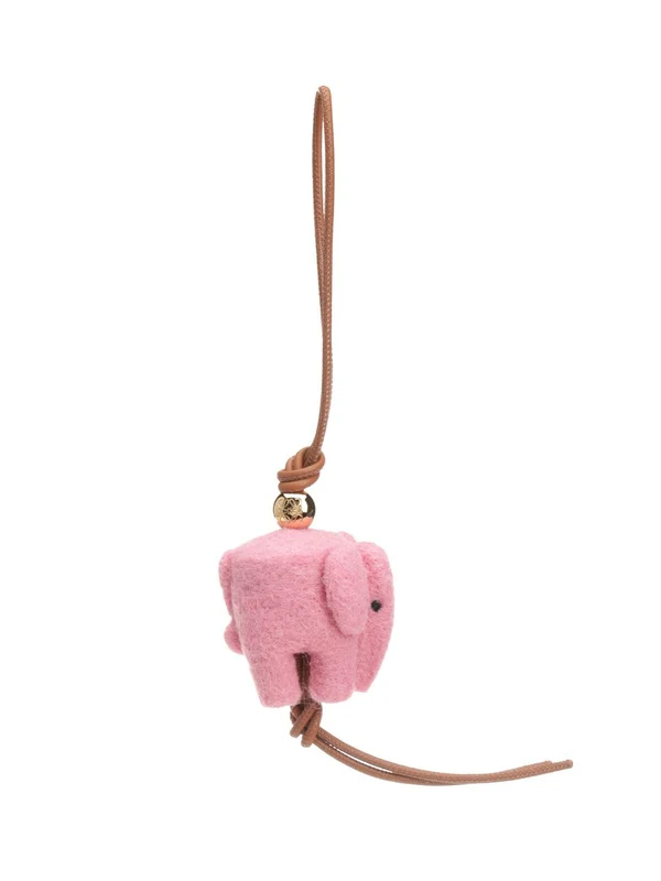 Elephant Charm Keyring
