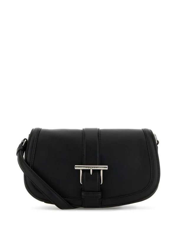 T Bar Logo Leather Cross Bag