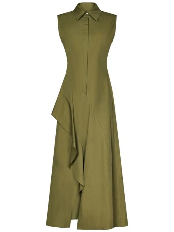 Keras Sleeveless Poplin Cotton Dress
