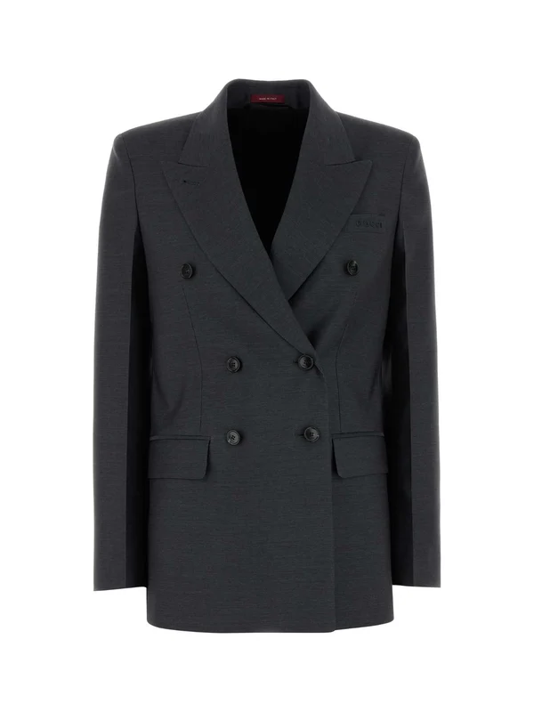 Double Breasted Wool Jacket