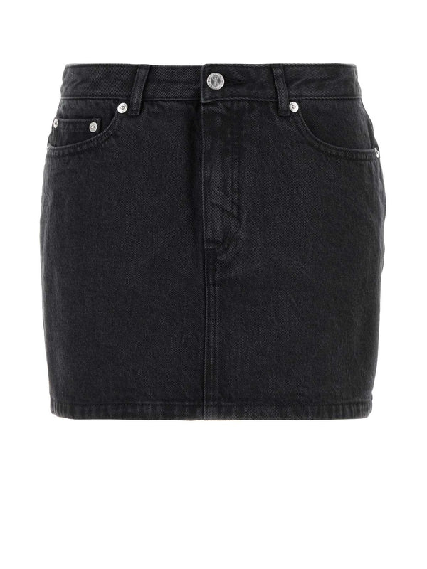 A.p.c Black Skirt