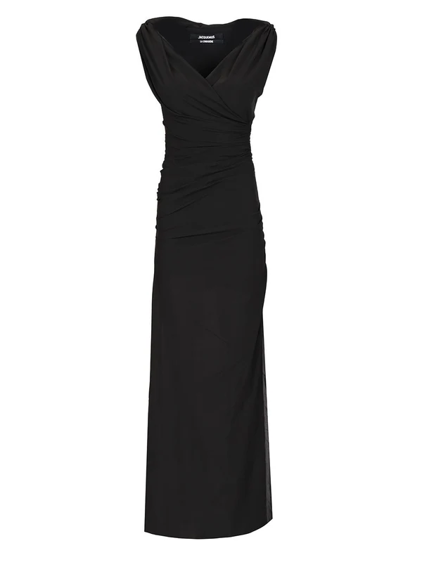 RITA Draped Long Dress