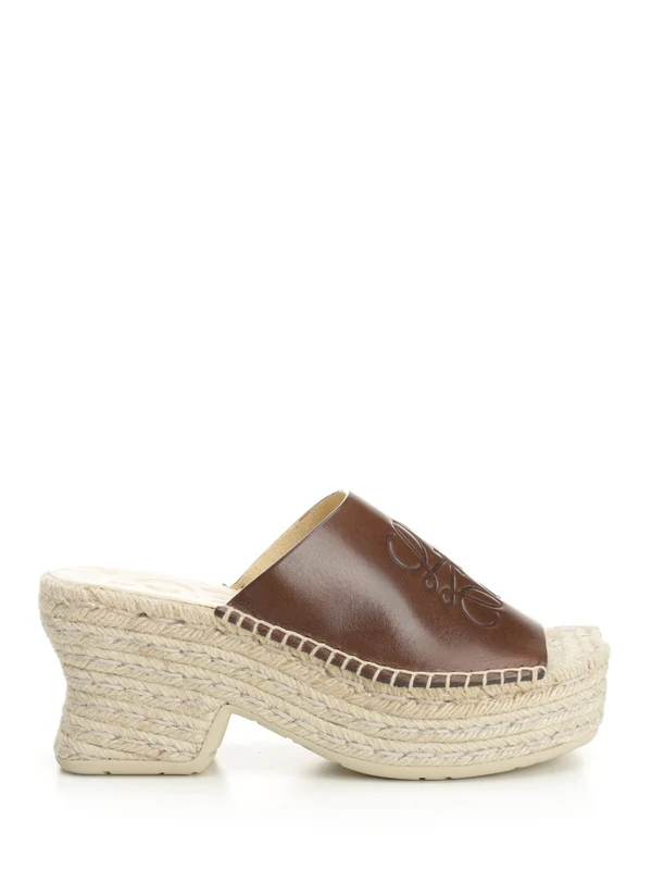 Loewe Brown Sandal Heels