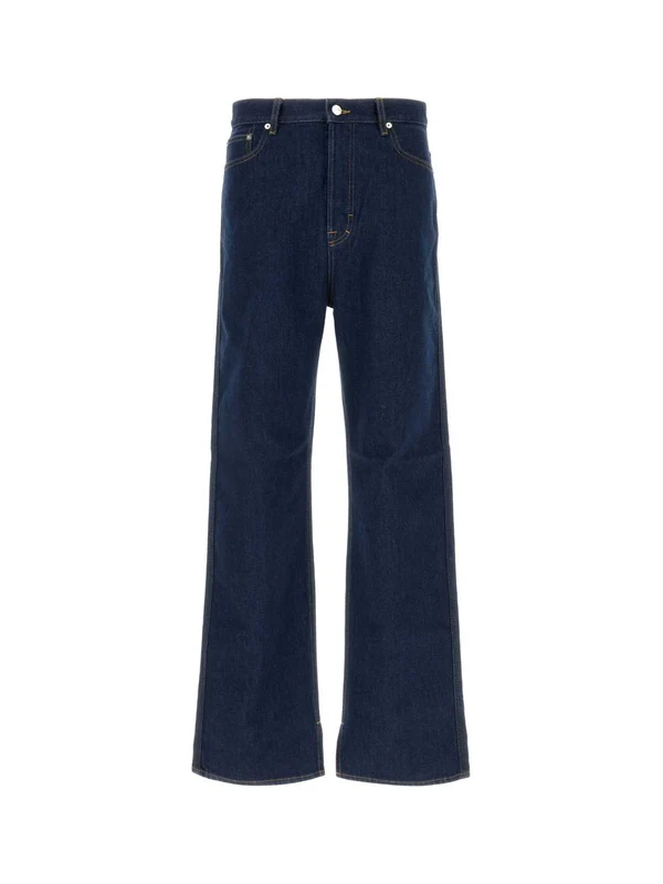 Gucci Navy Denim Pants