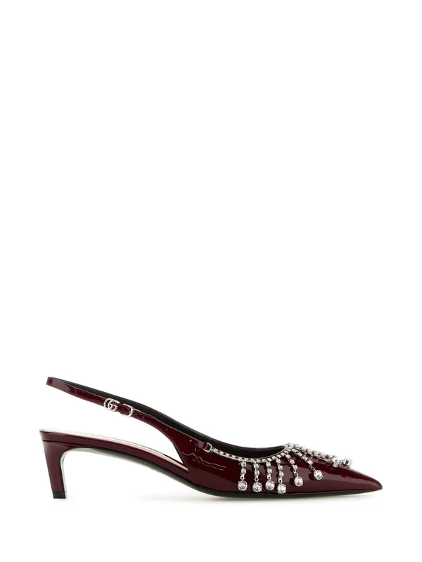 Gucci Red Slingback Heels