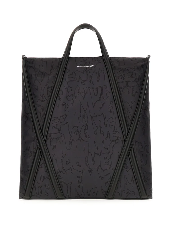 Alexander Mcqueen Black Tote Bag