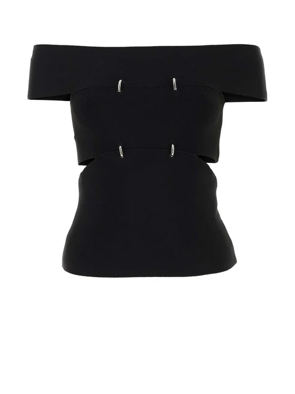 Alexander Mcqueen Black Sleeveless