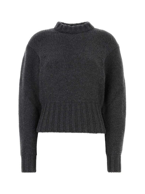Alexander Mcqueen Grey Knitted