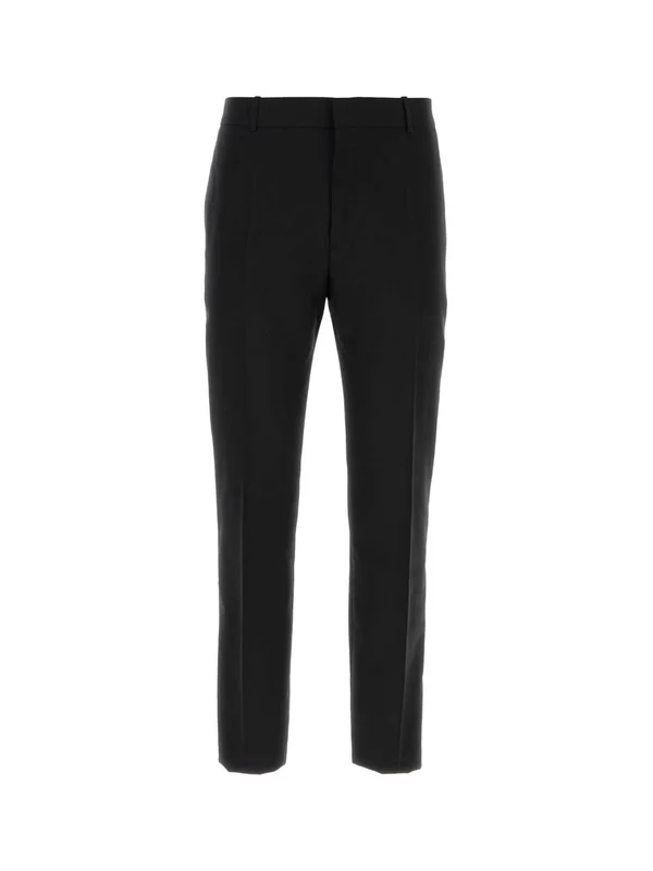 Alexander Mcqueen Black Trousers