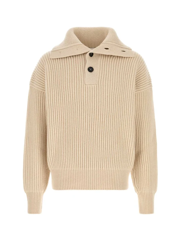 Alexander Mcqueen Beige Knitted