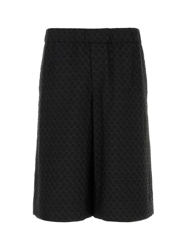 Alexander Mcqueen Black Shorts