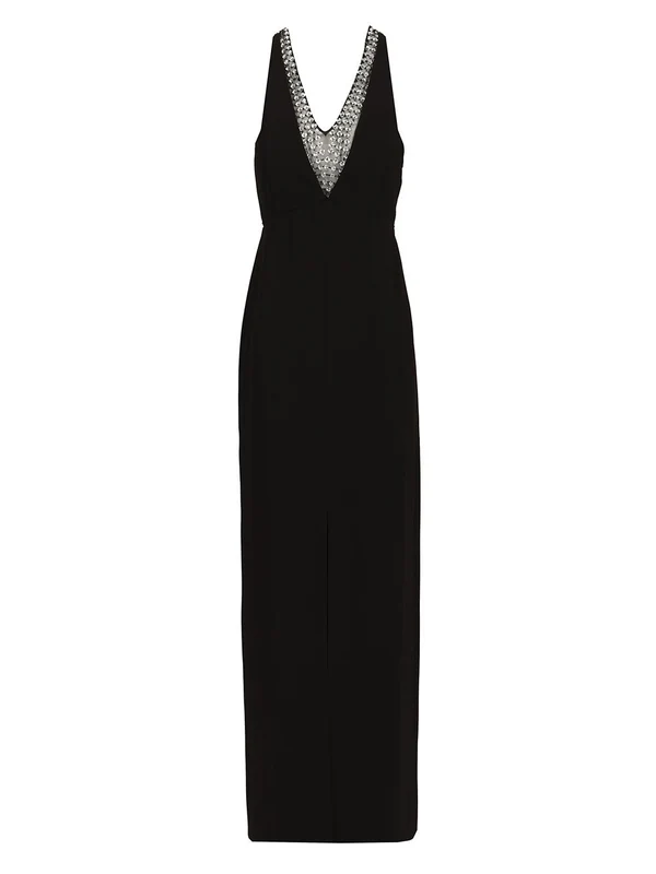 Max Mara Black Long Dress