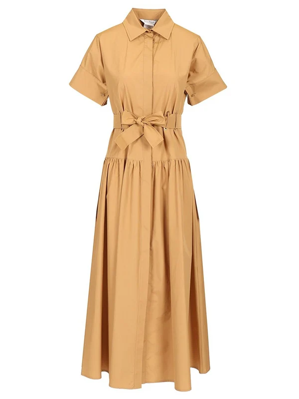 Max Mara Brown Long Dress