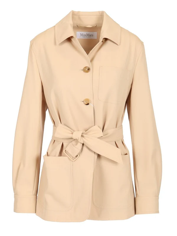 Max Mara Beige Tailored Jackets