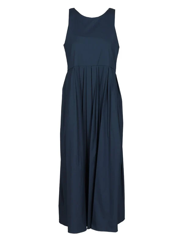 S Max Mara Blue Midi Dress