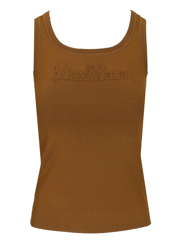 Max Mara Brown Green Sleeveless