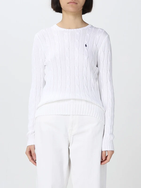 Polo Ralph Lauren White Knit