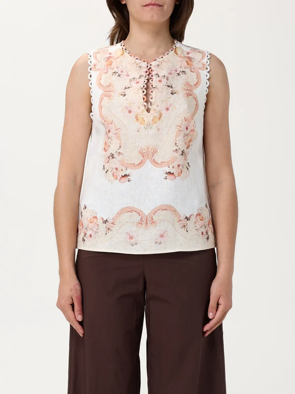 Twin Set Multicolor Sleeveless Top