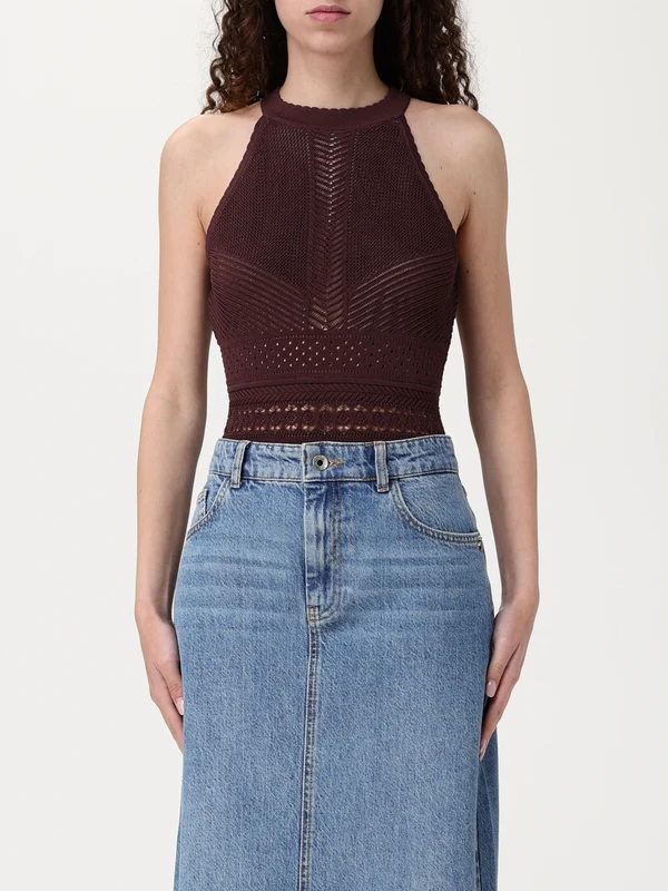 Twin Set Brown Bodysuit
