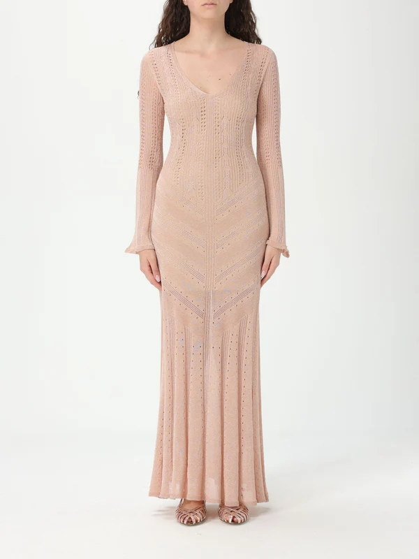 Twin Set Beige Long Dress