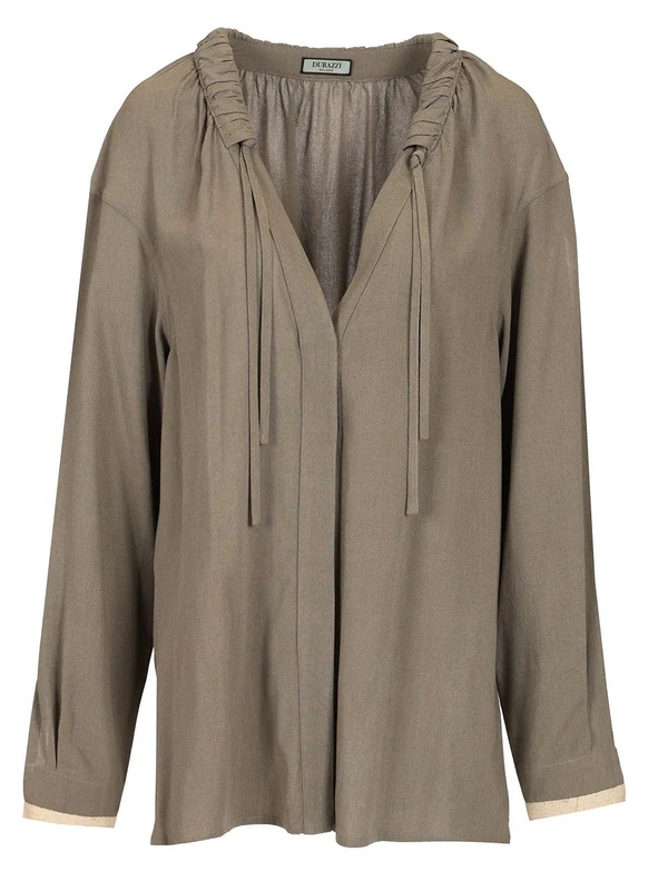 Durazzi Milano Grey Shirts & Blouses