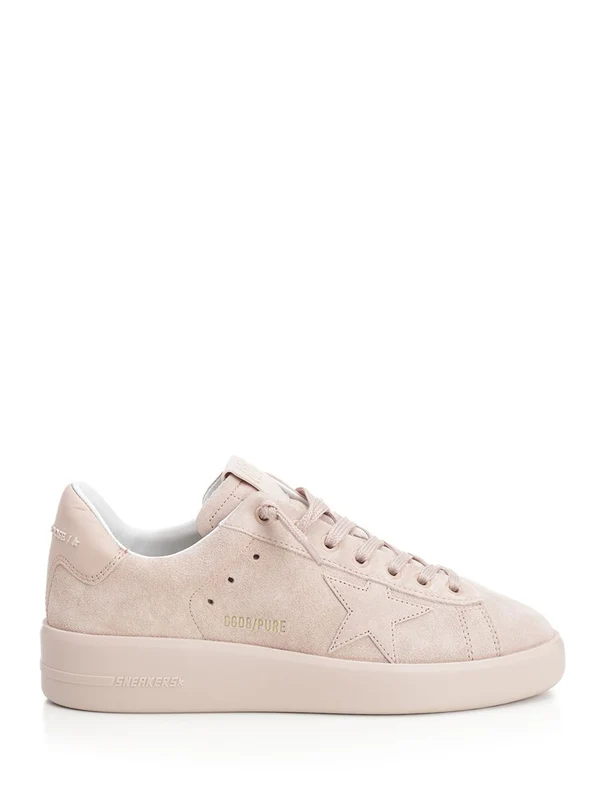 Golden Goose Pink Low Top Sneakers