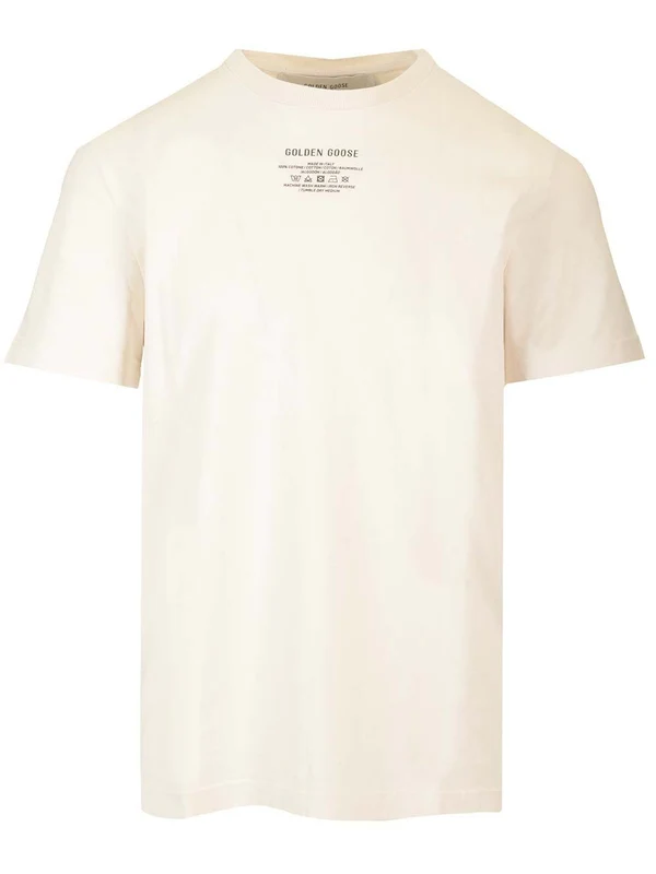 Golden Goose White Half Sleeve