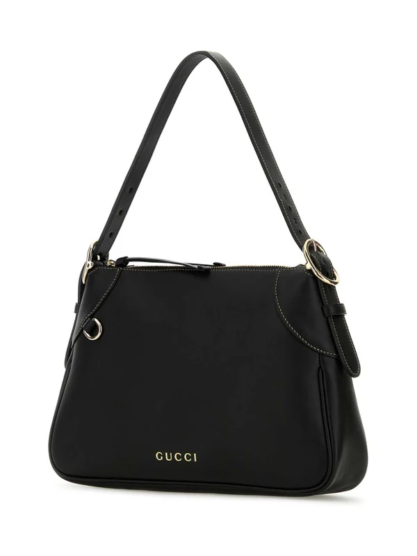 Gucci Gg Emblem Medium Black Crossbody & Shoulder Bags - Image 2